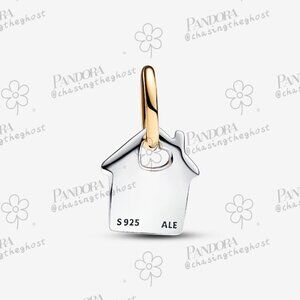 Pandora Two-tone Grandma's House Dangle Charm